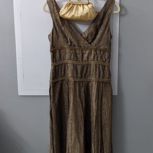 Talbot's Cocktail Dress and Clutch Size PM